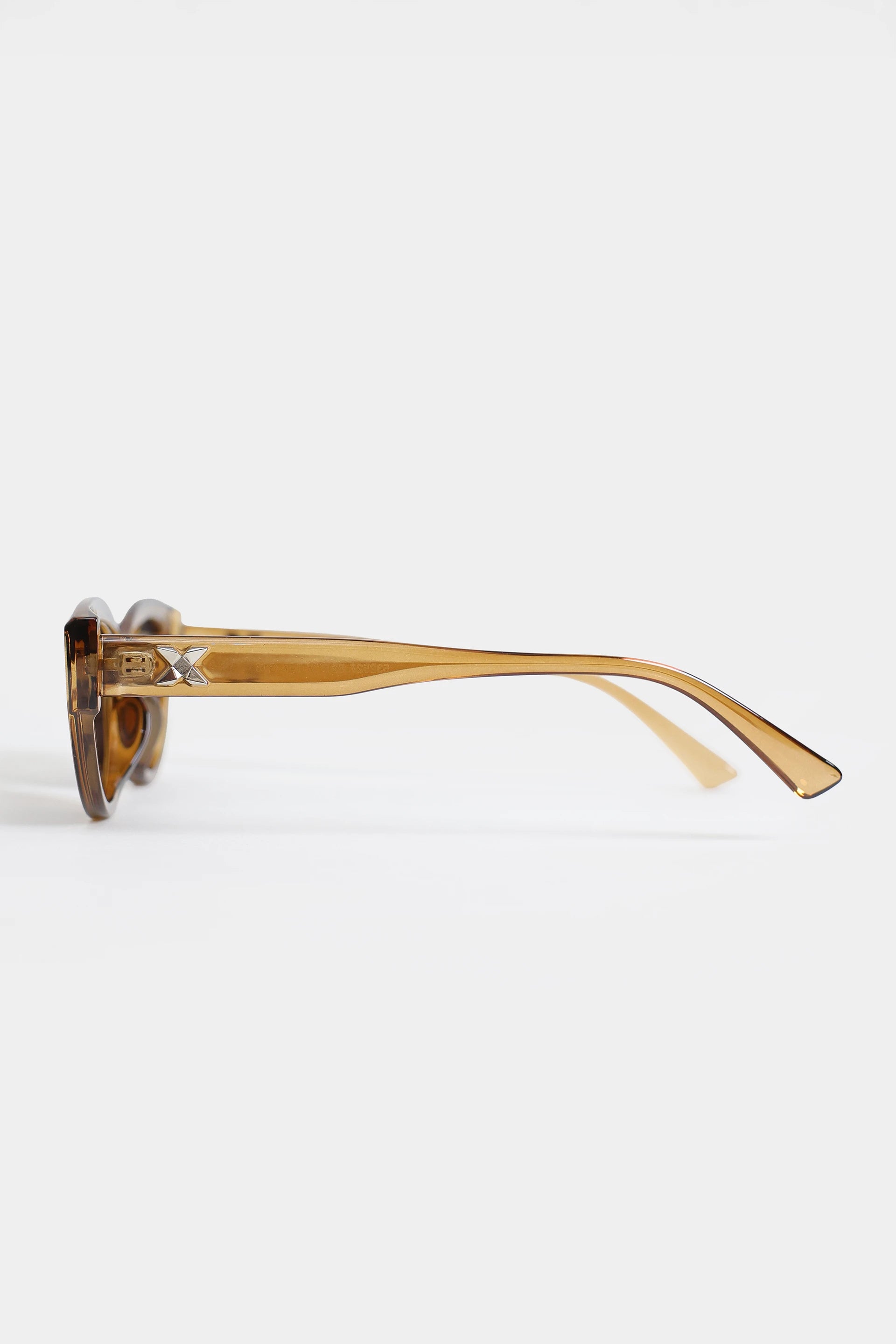 Crystal Temple Cat Eye Sunglasses - Cougar Clothing