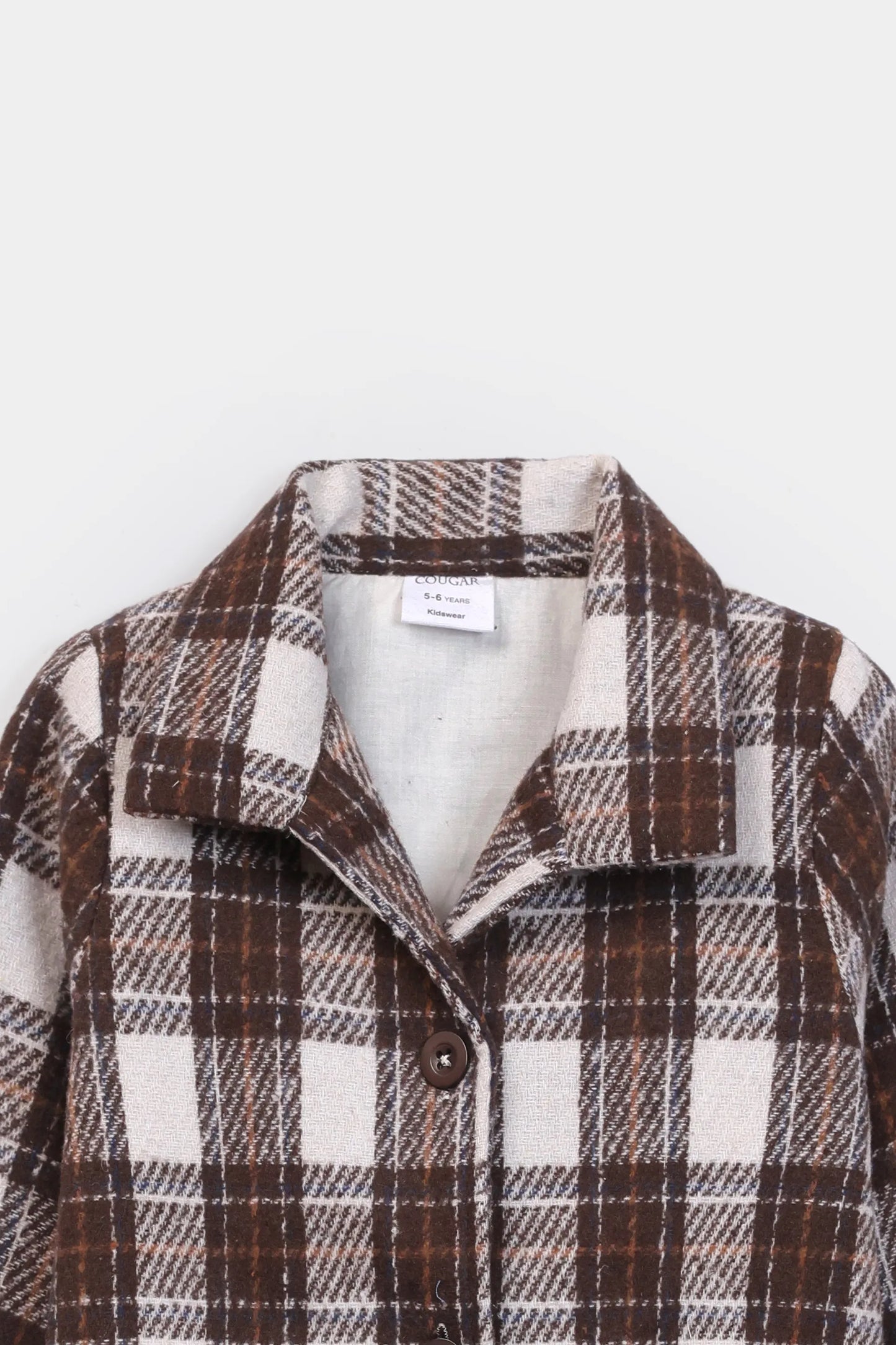 Woolen Check Shirt - Cougar Clothing