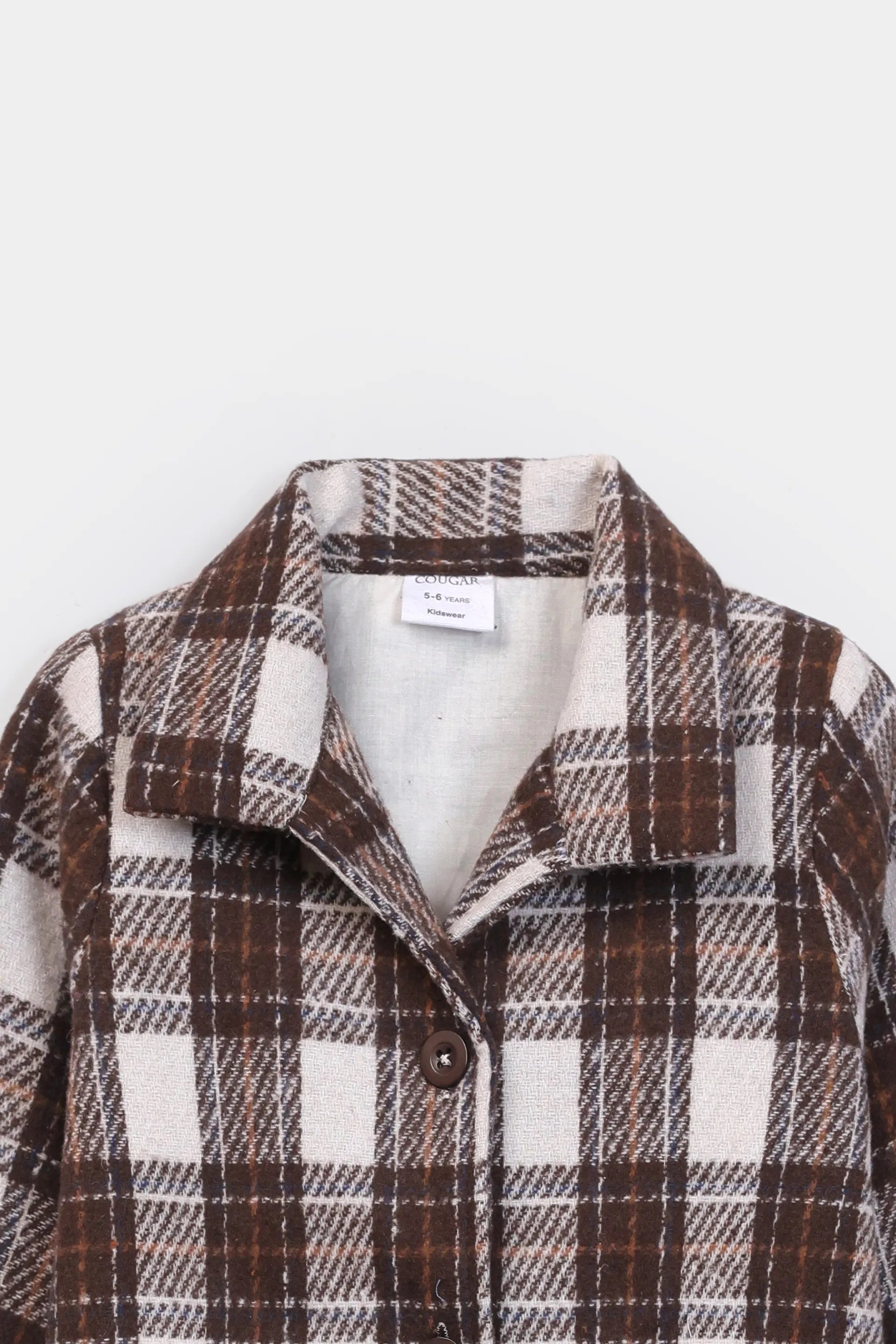 Woolen Check Shirt - Cougar Clothing