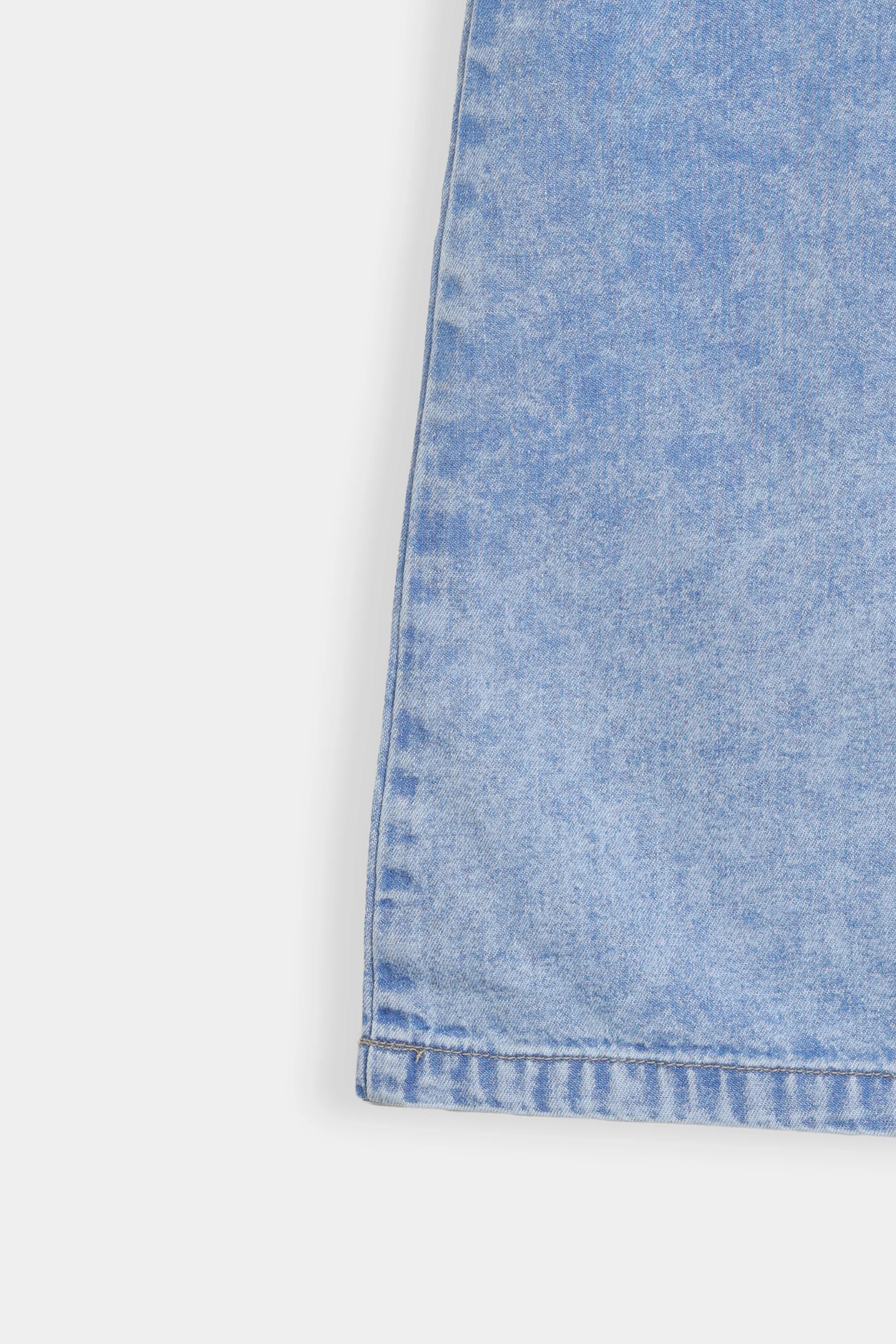 Denim Bow Dress - Cougar Clothing