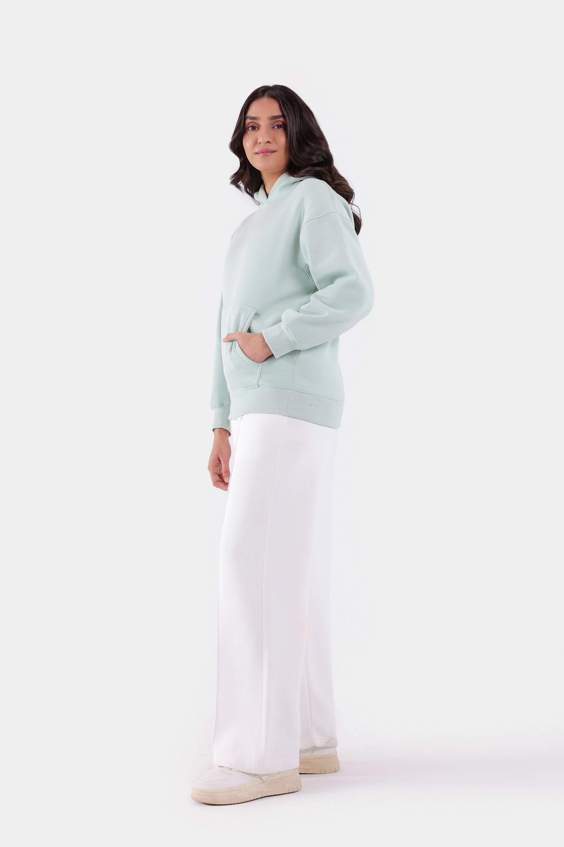 Back Printed Fleece Hoodie - Cougar Clothing