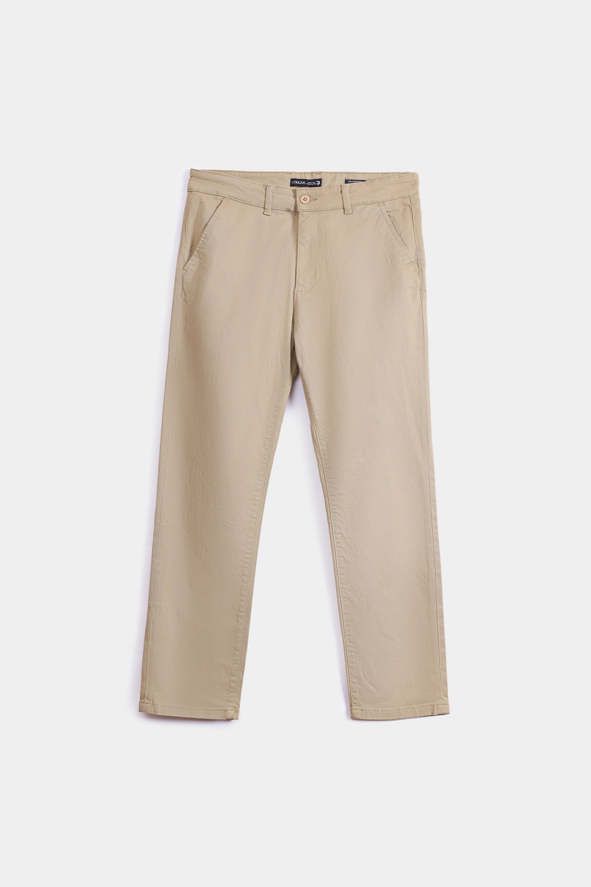 Straight Fit Chino Pants - Cougar Clothing