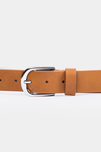 Single Prong Leather Belt - Cougar Clothing