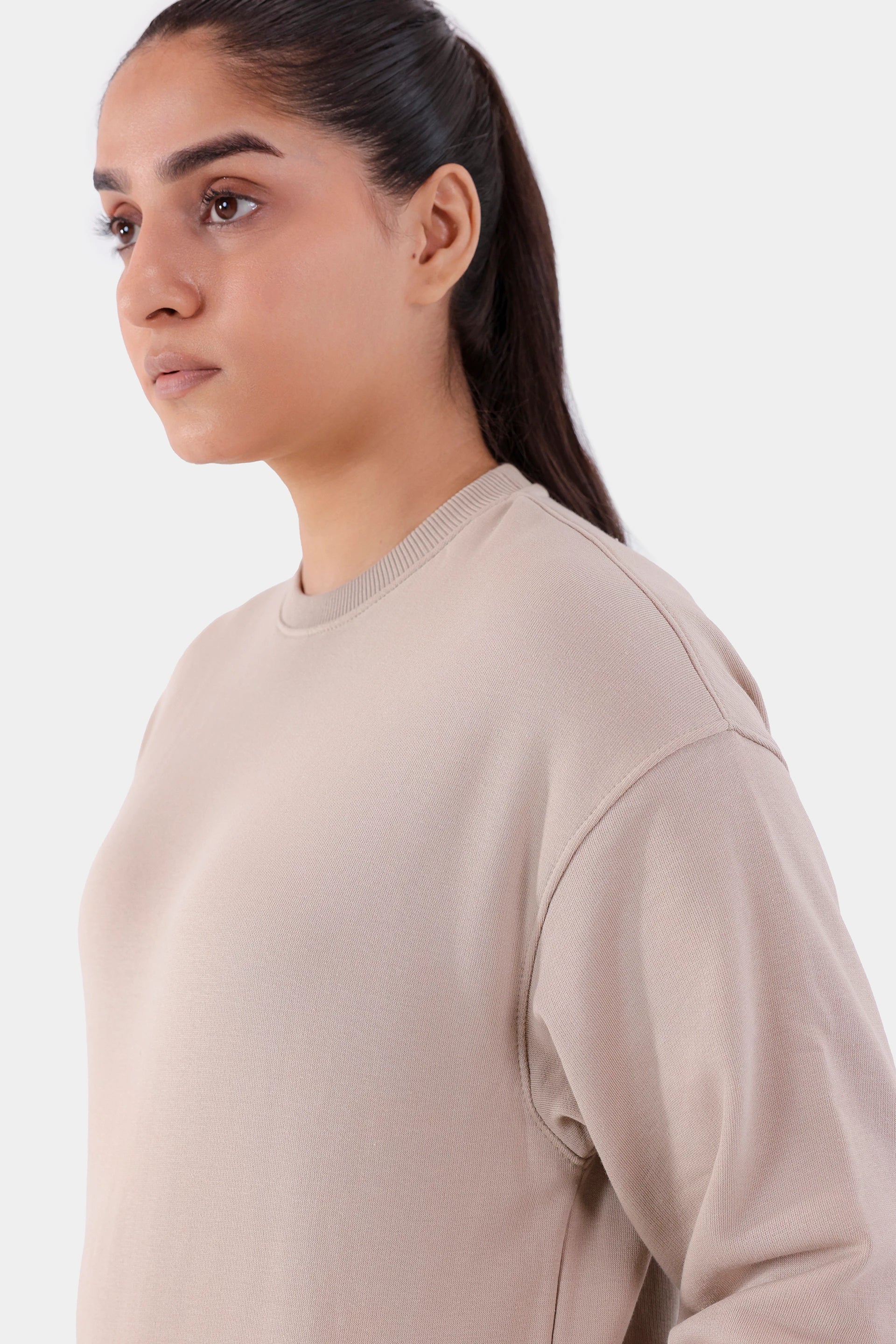 Cinched Waist Sweatshirt - Cougar Clothing