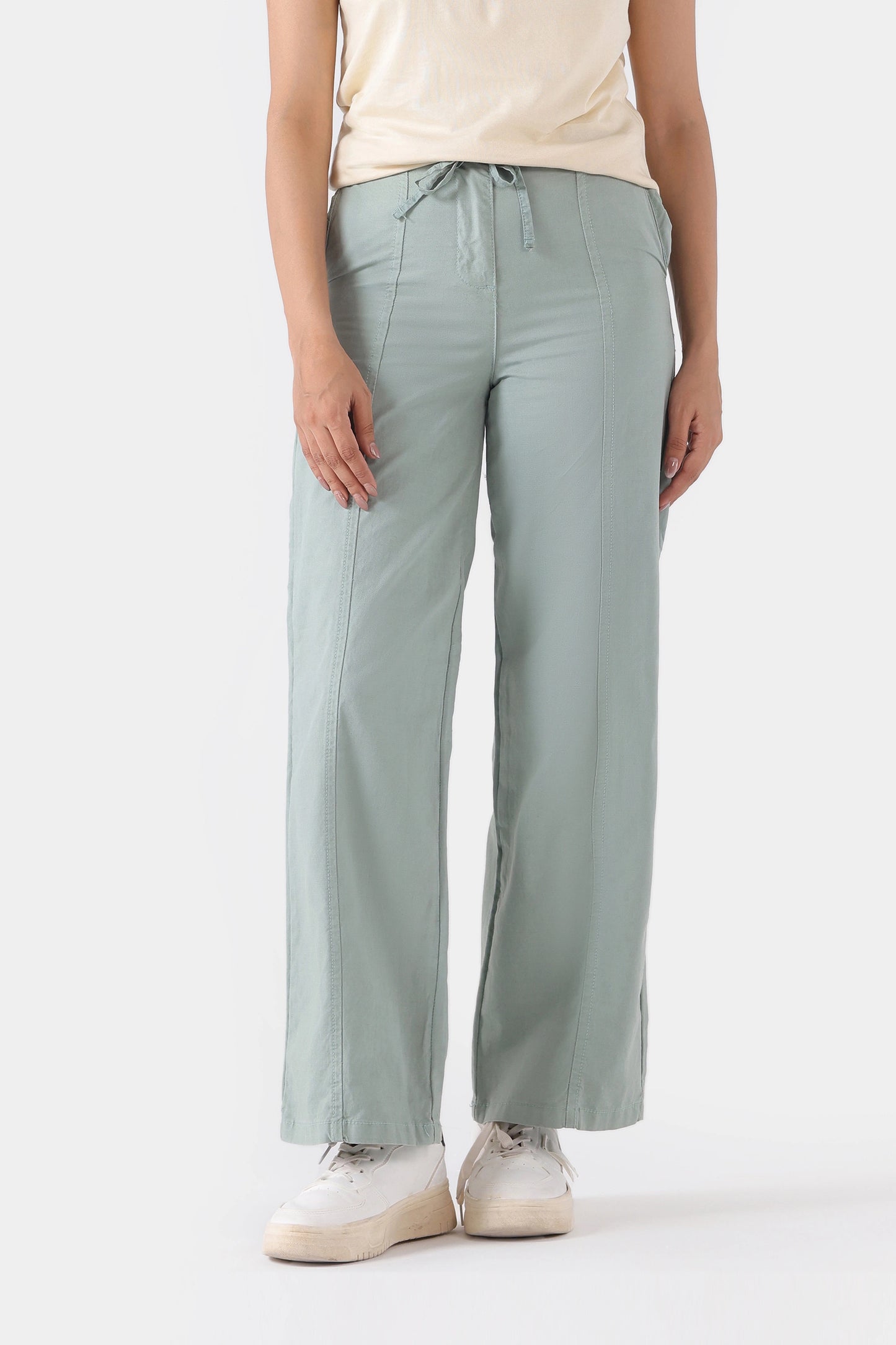 Woven Drawstrings Trousers - Cougar Clothing