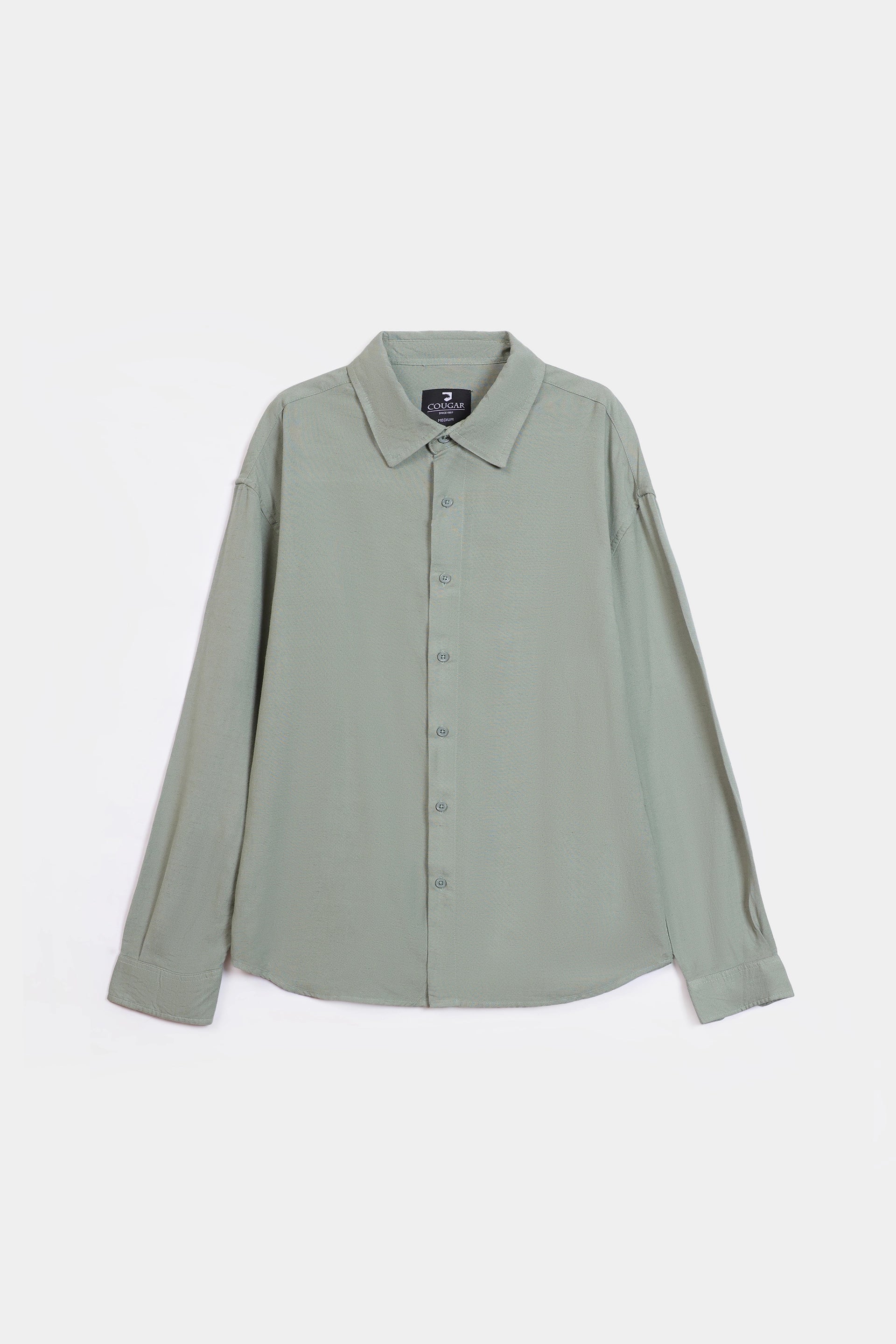 Linen Blend Shirt - Cougar Clothing