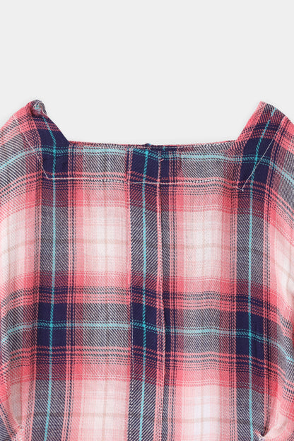 Yarn Dyed Linen Dress - Cougar Clothing