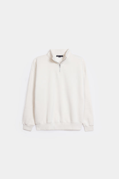 Oversized Quarter Zip Pullover - Cougar Clothing