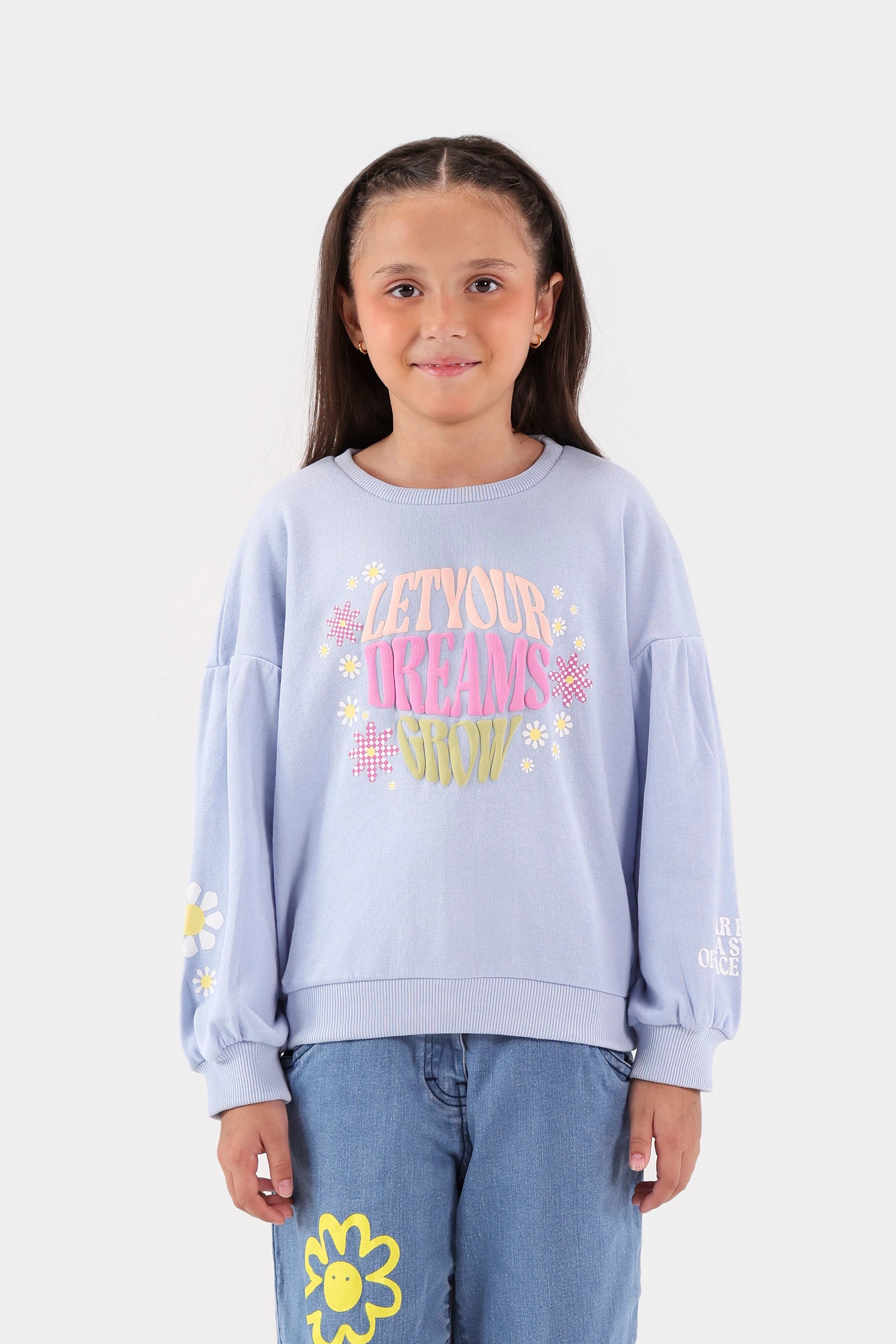 Puff Print Sweatshirt - Cougar Clothing