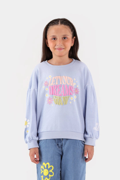 Puff Print Sweatshirt - Cougar Clothing