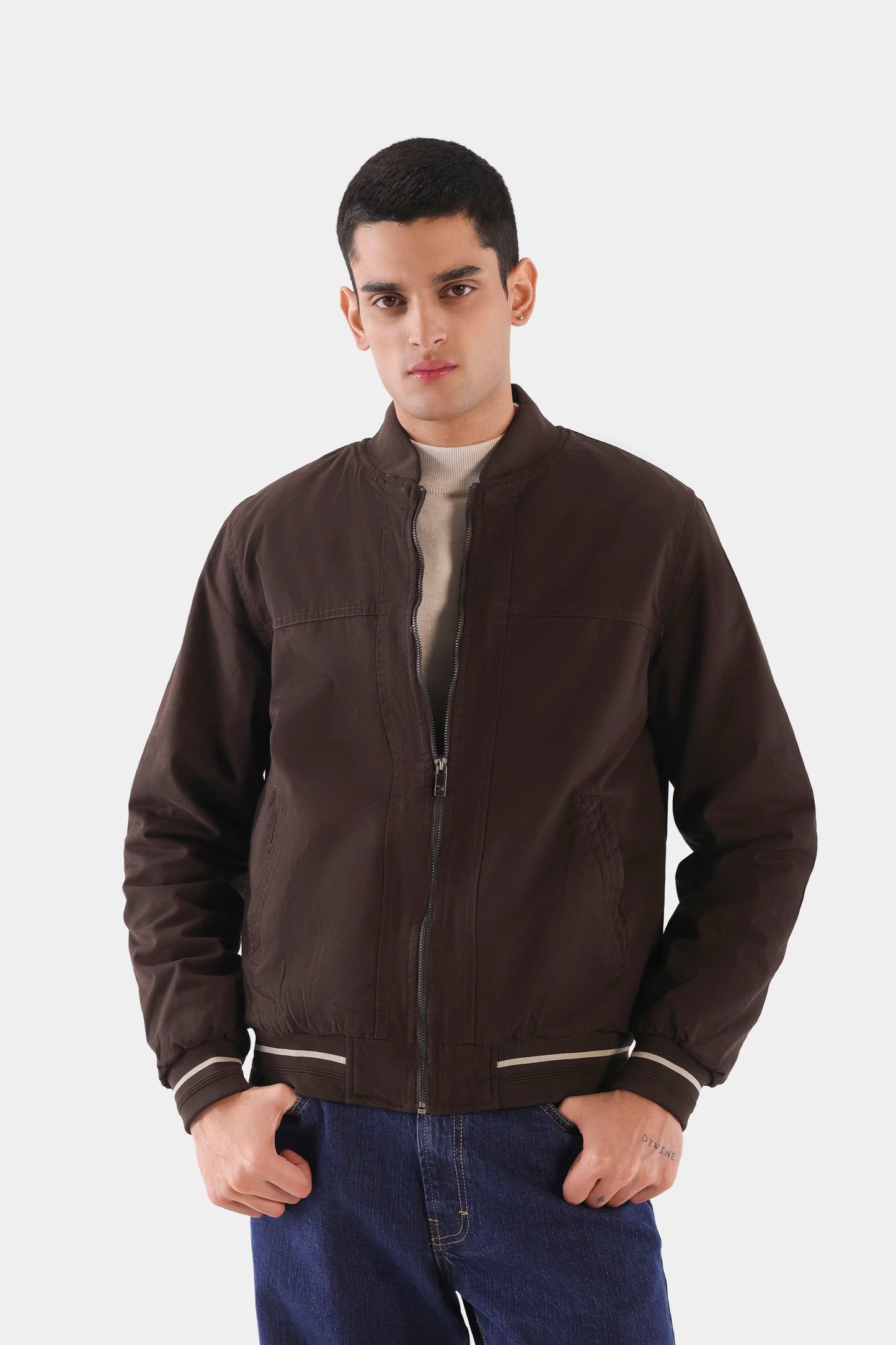 Cotton Bomber Jacket - Cougar Clothing