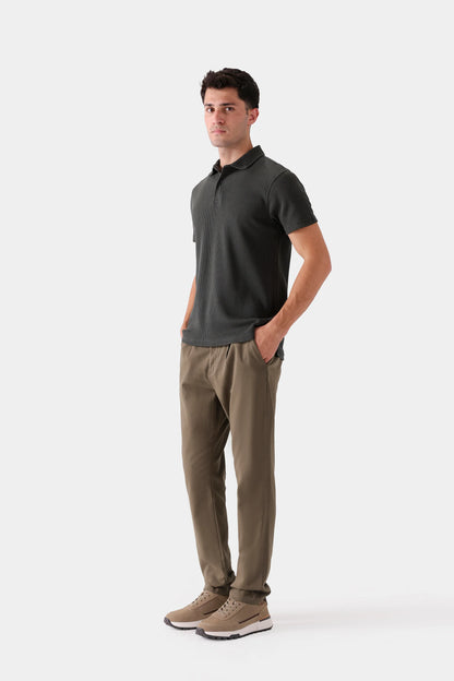 Classic Waffle Polo - Cougar Clothing