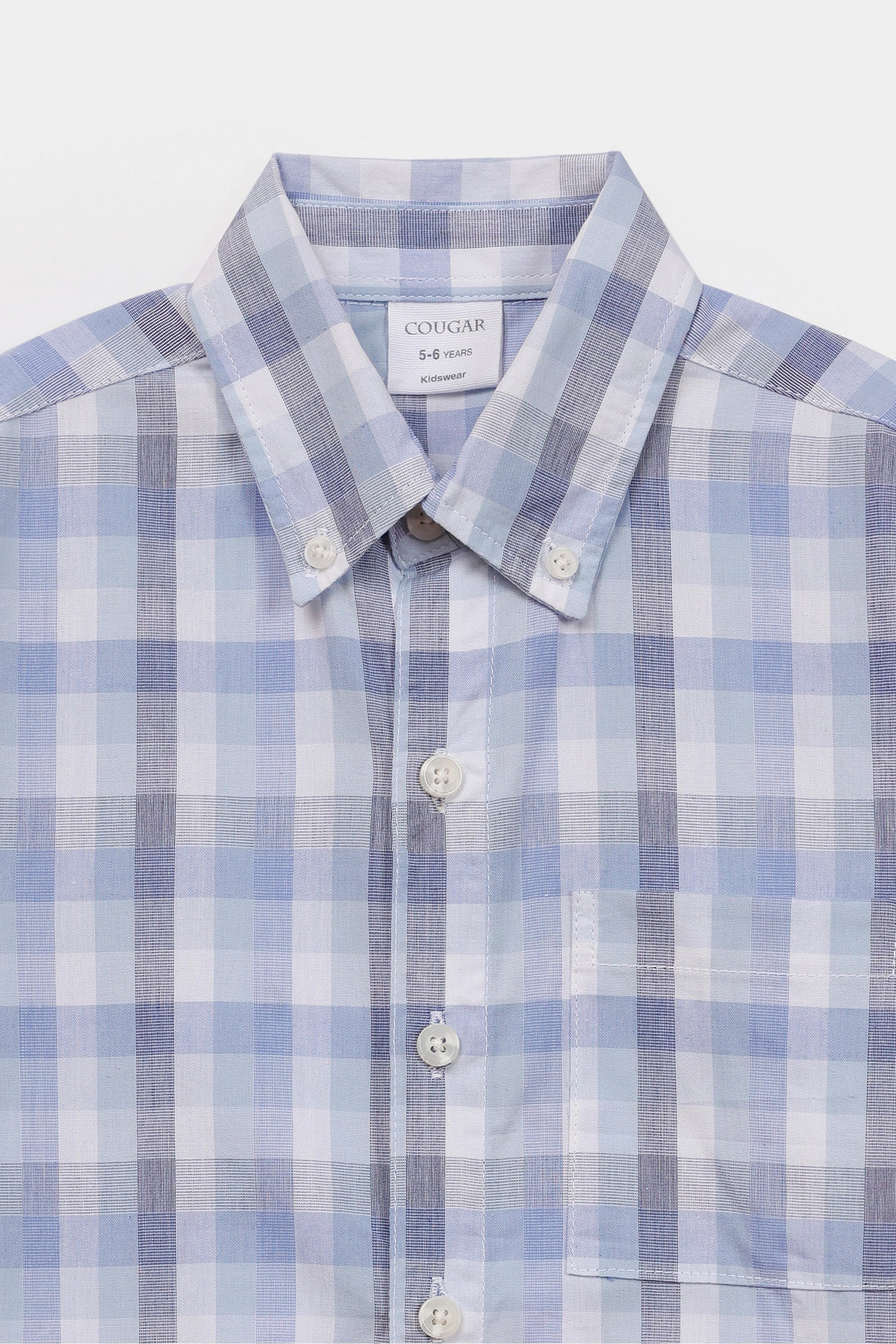 Short Sleeve Check Shirt - Cougar Clothing