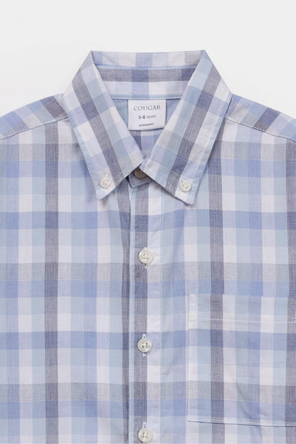 Short Sleeve Check Shirt - Cougar Clothing