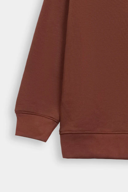 Slogan Print Sweatshirt - Cougar Clothing