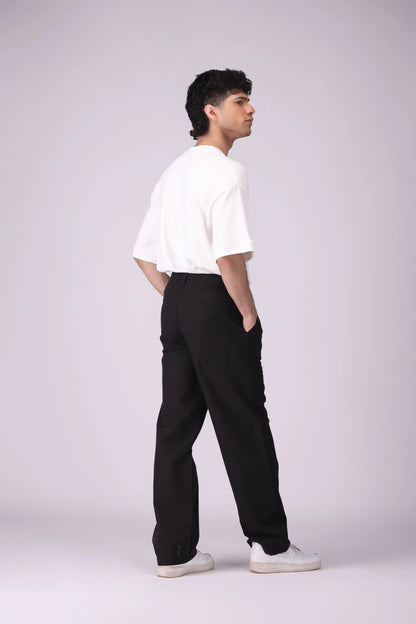 Wide Leg Fit Trousers - Cougar Clothing
