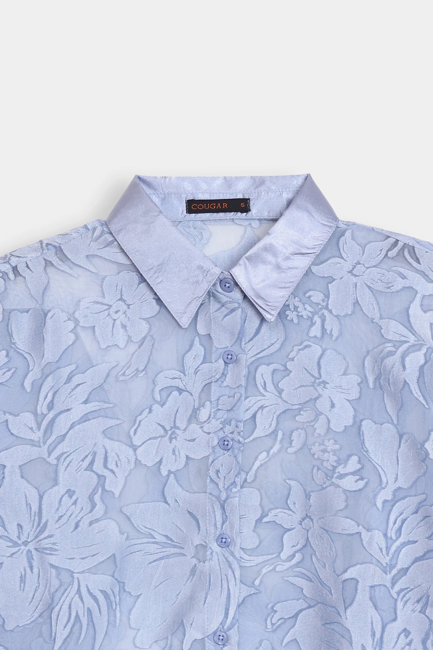 Organza Drapery Shirt - Cougar Clothing