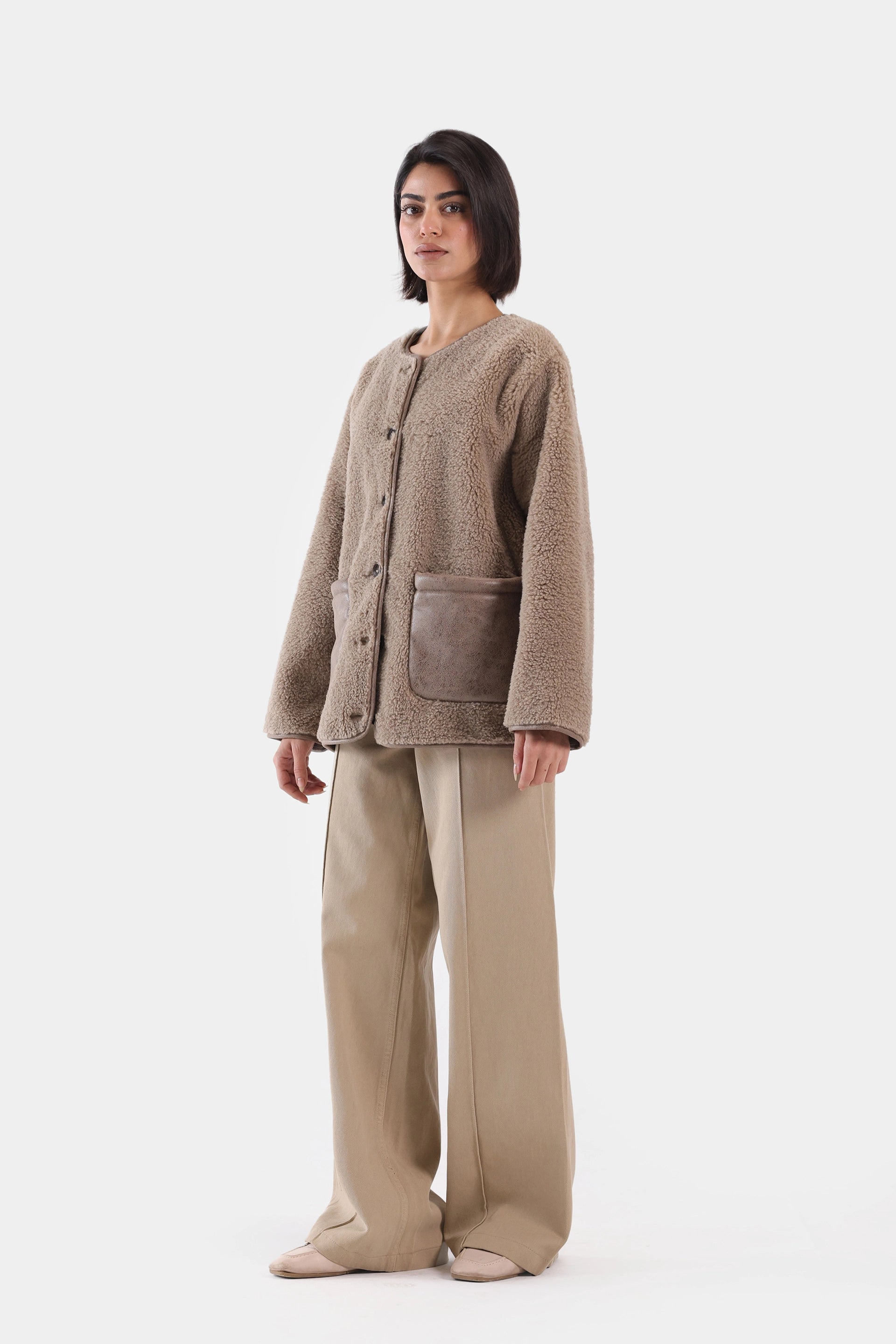 Soft Plush Coat - Cougar Clothing