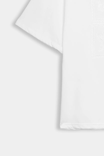 Tonal Embroidered T-Shirt - Cougar Clothing