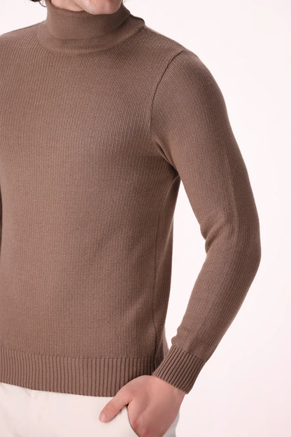 Extra Fine Roll Neck Sweater - Cougar Clothing