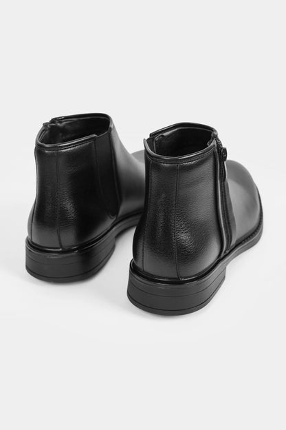 Faux Leather Chelsea Boots - Cougar Clothing