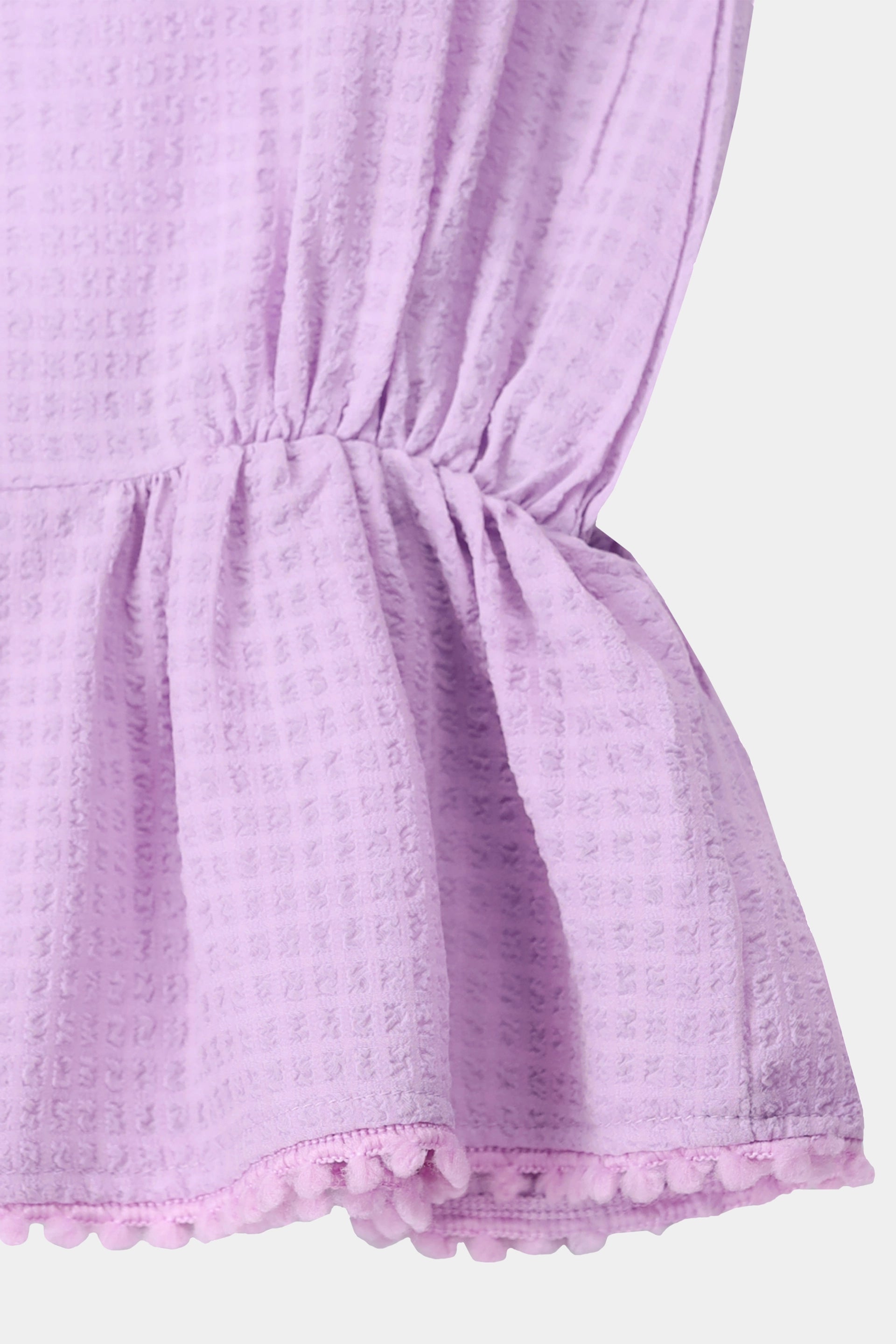 Sleeveless Textured Dress - Cougar Clothing