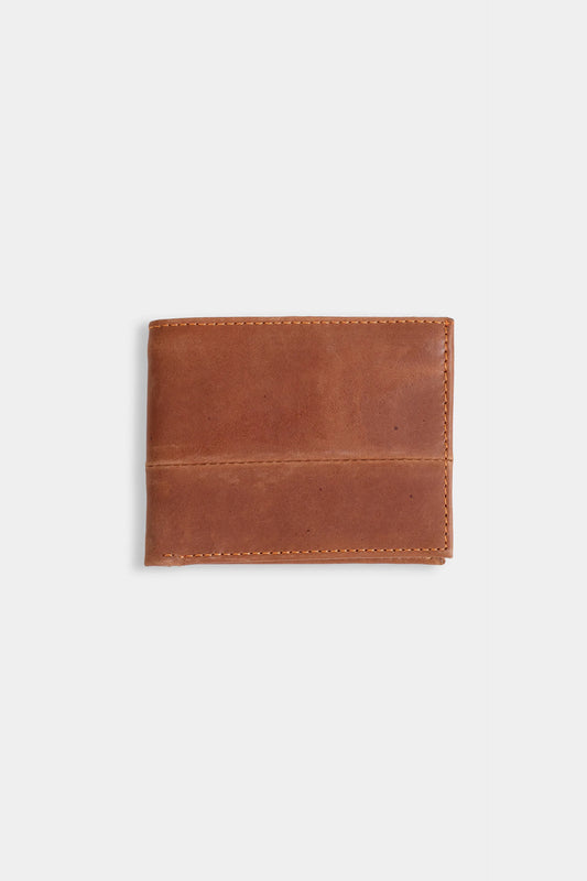 Tan Leather Wallet - Cougar Clothing