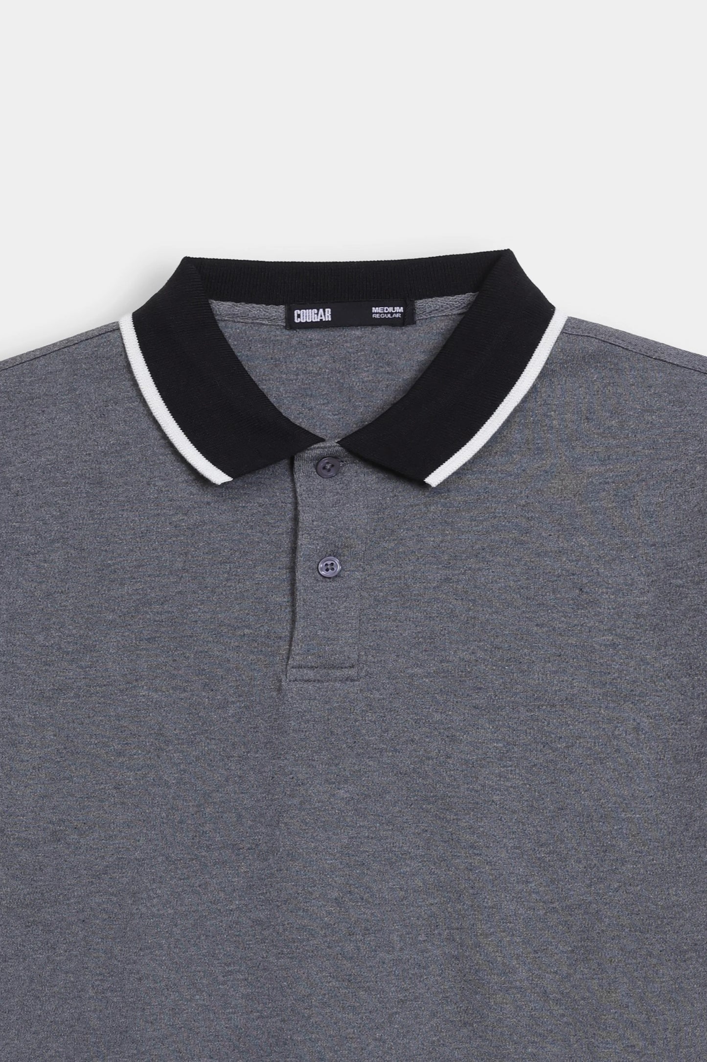 Textured Interlock Polo - Cougar Clothing