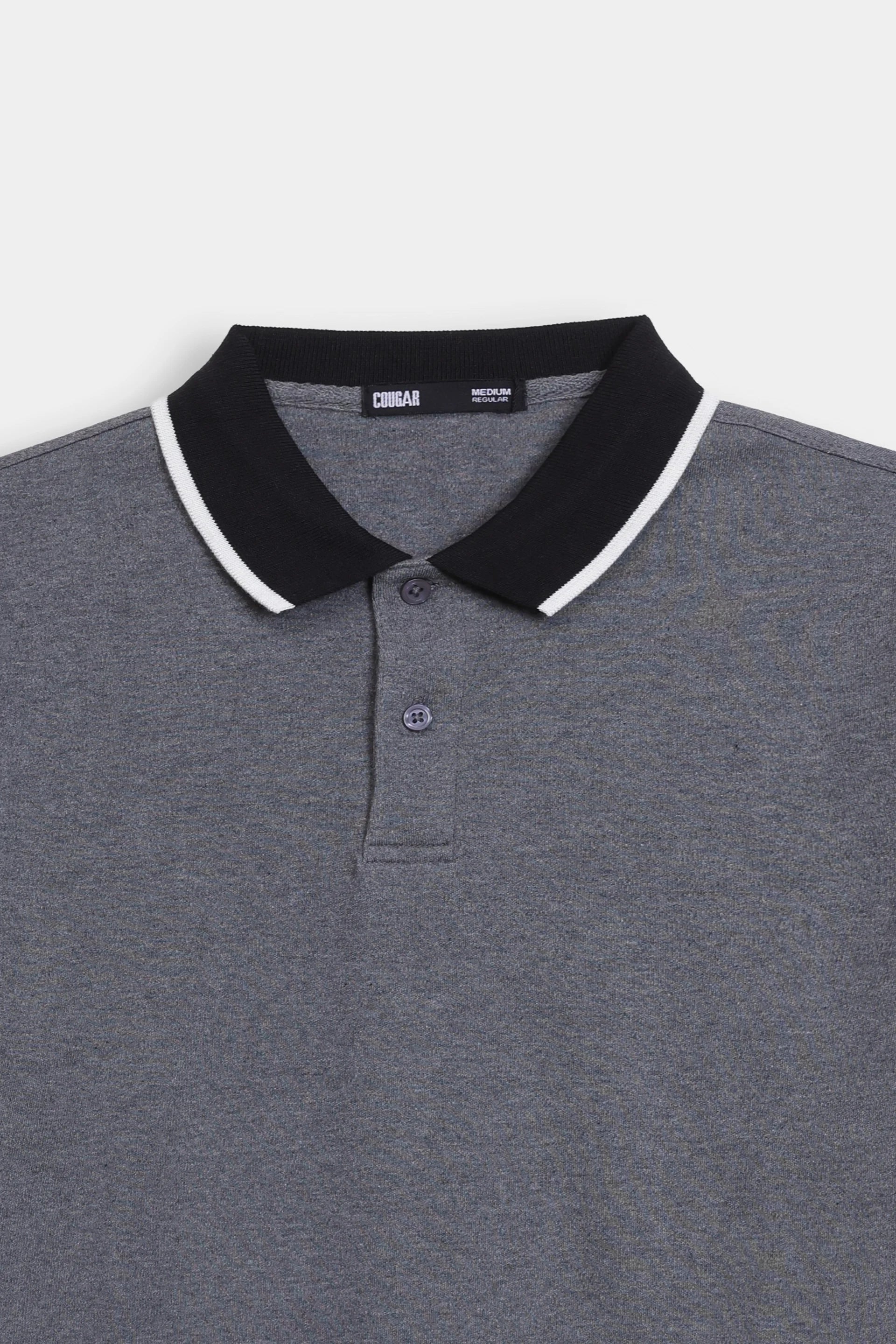 Textured Interlock Polo - Cougar Clothing