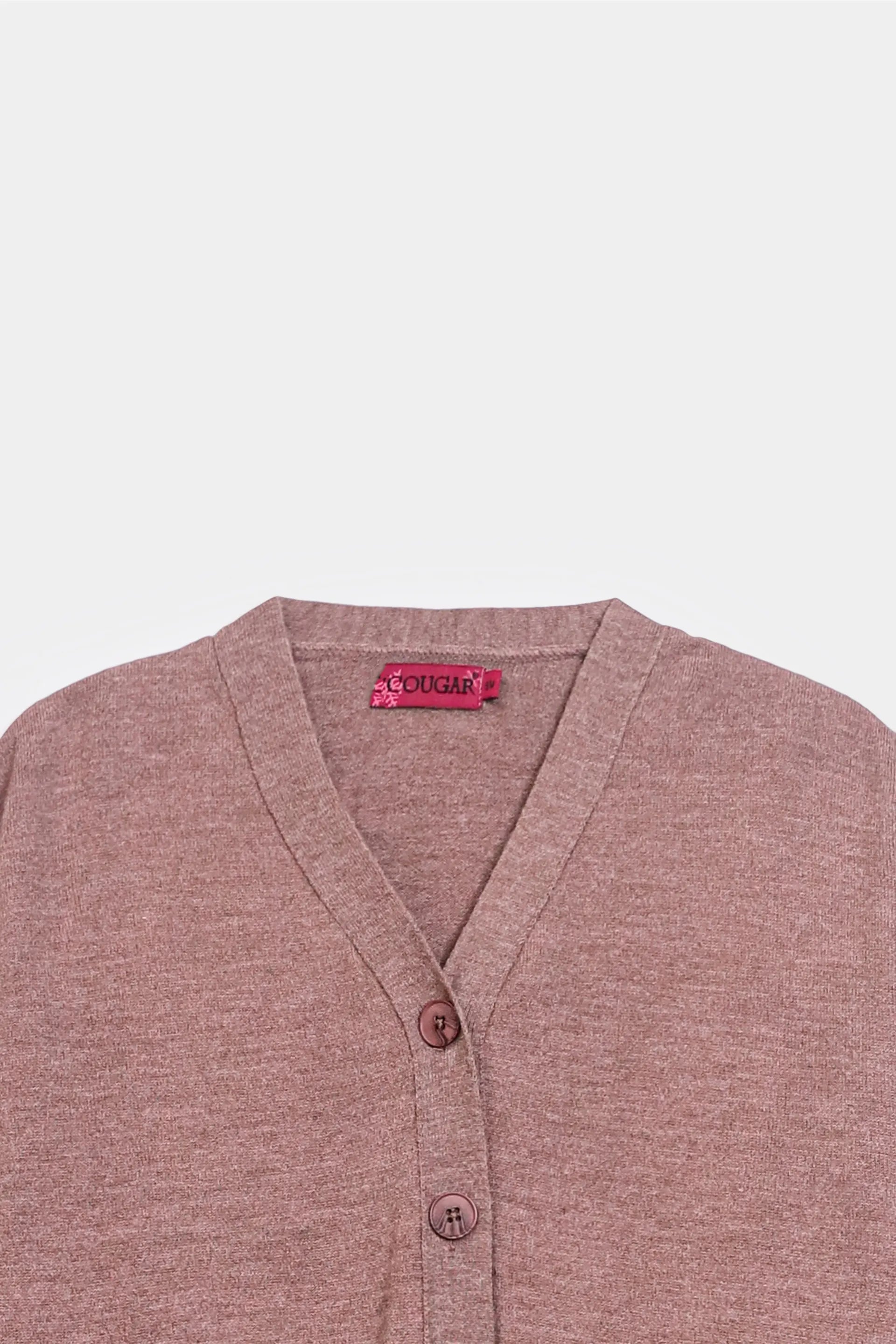 Cuffed Sleeve Cardigan - Cougar Clothing