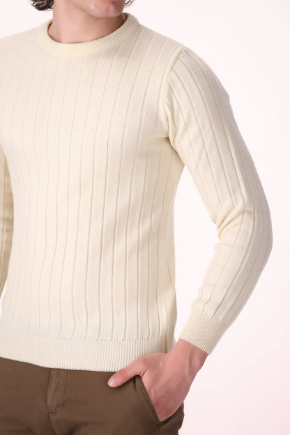 Rib Knit Sweater - Cougar Clothing