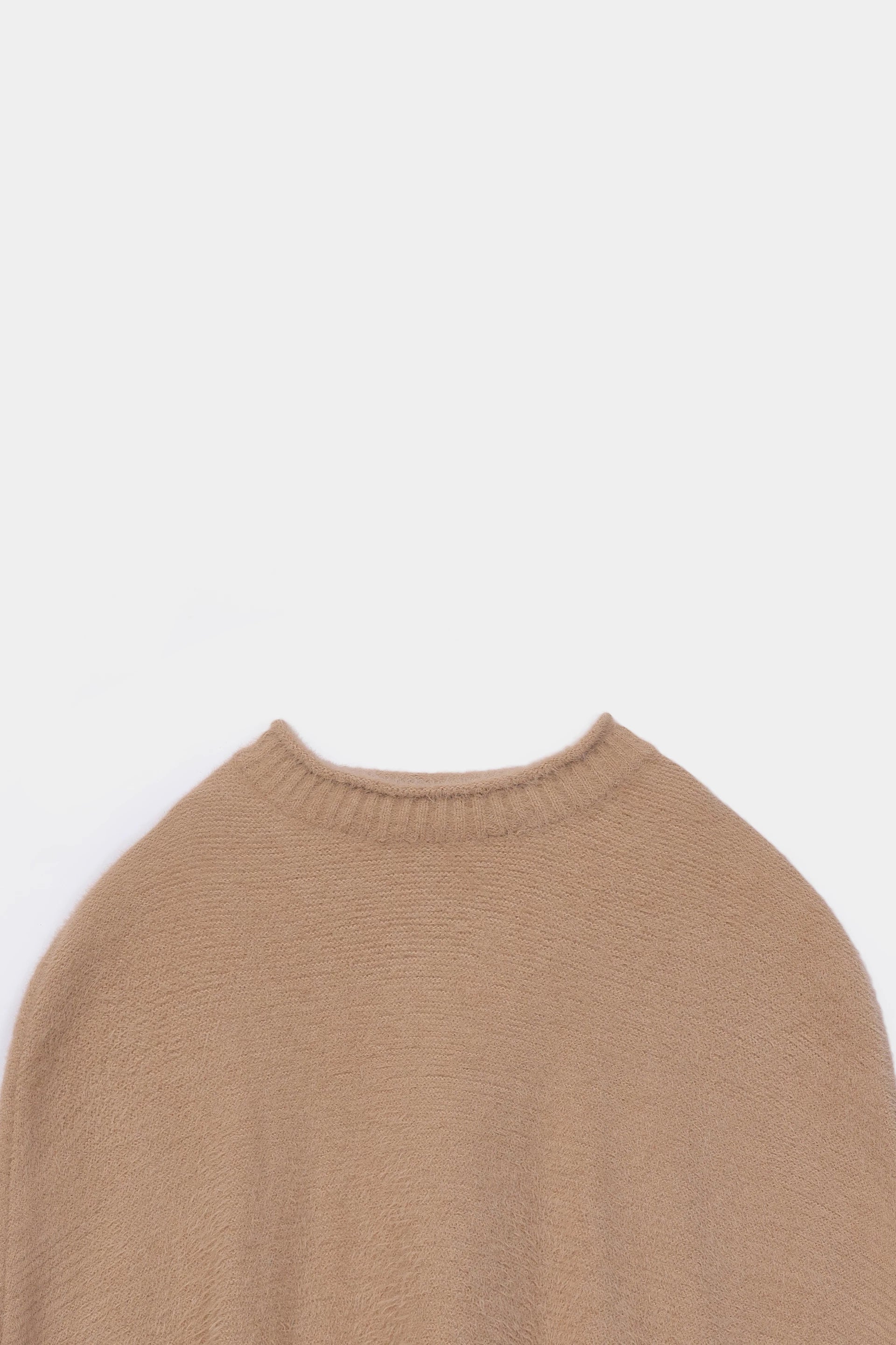 Fuzzy Texture Poncho - Cougar Clothing