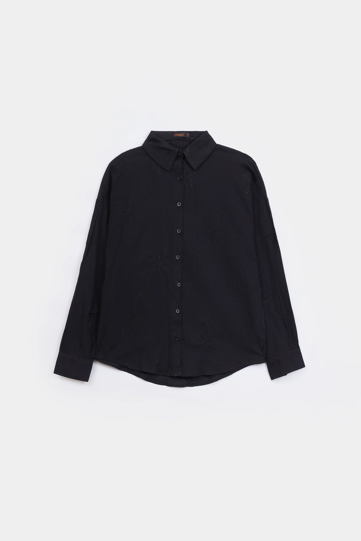 Tonal Embroidered Shirt - Cougar Clothing