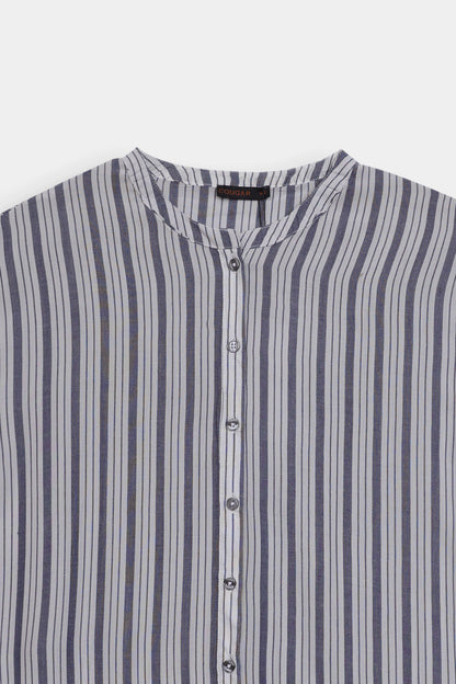 Yarn-Dyed Striped Top - Cougar Clothing
