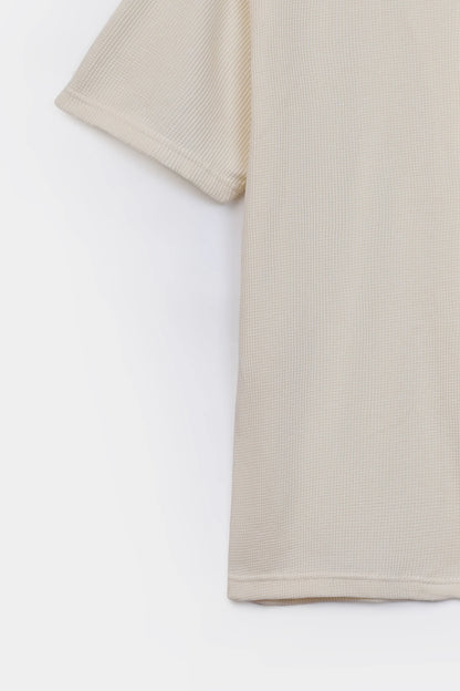 Relaxed Waffle Shirt - Cougar Clothing