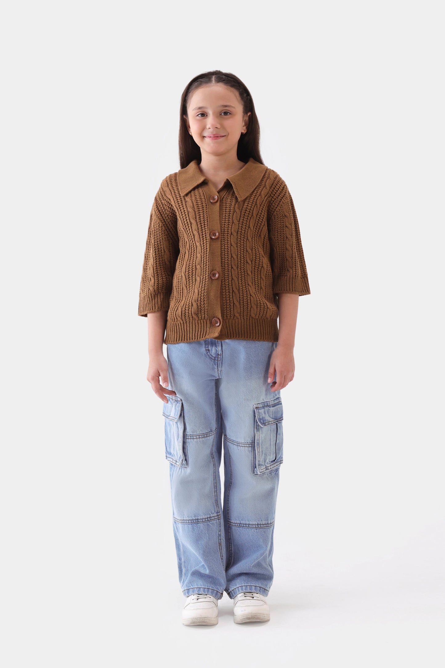 Short Sleeved Cardigan - Cougar Clothing