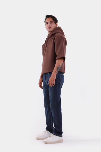 Short Sleeved Oversized Hoodie - Cougar Clothing