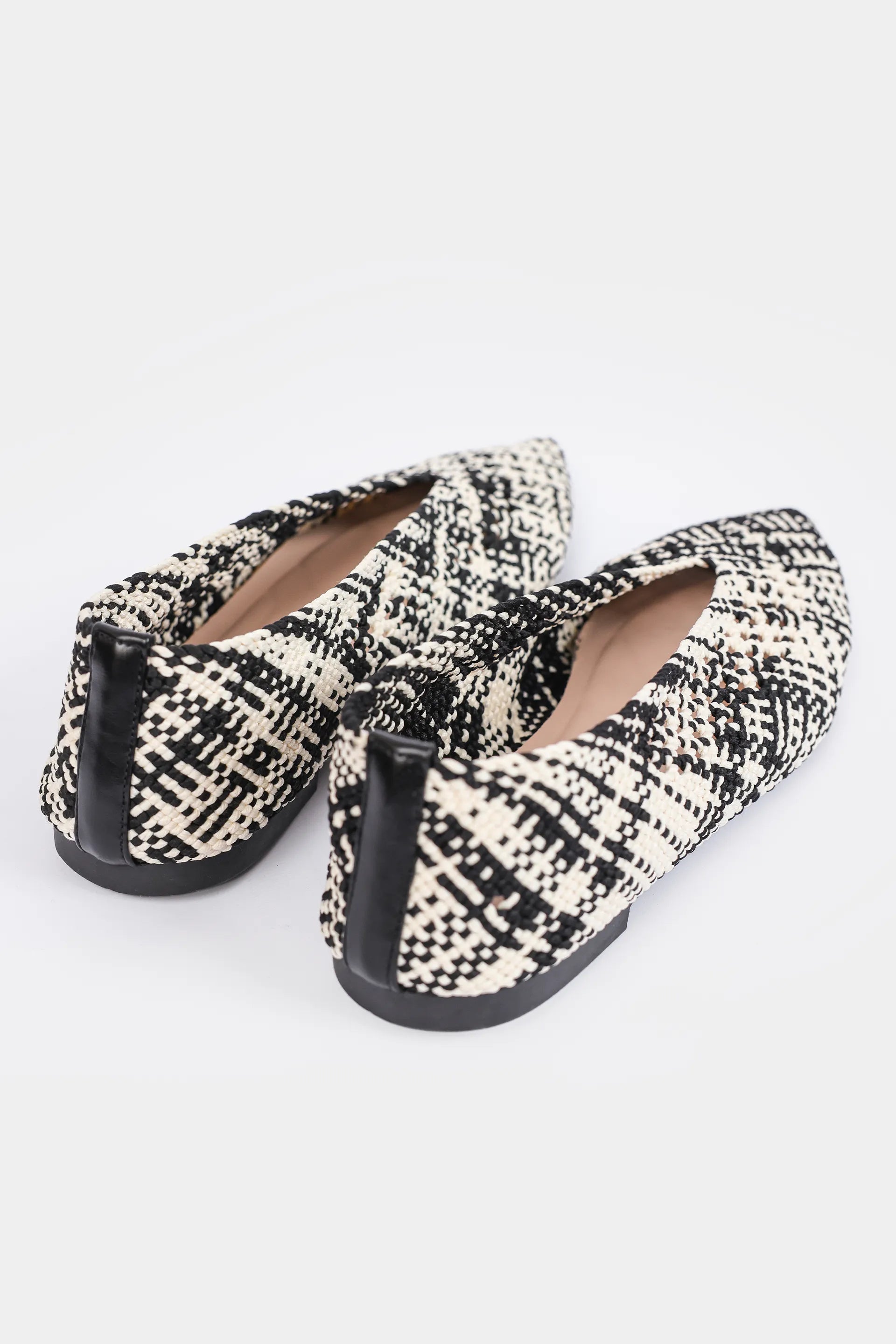 Textured Ballet Flats - Cougar Clothing