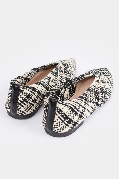 Textured Ballet Flats - Cougar Clothing