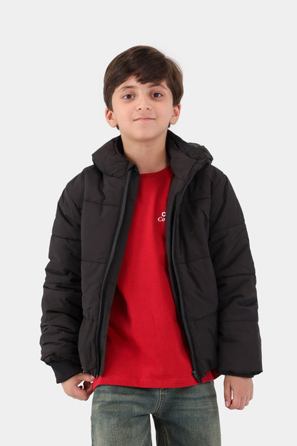 Hood Jacket With Zipper Pockets - Cougar Clothing