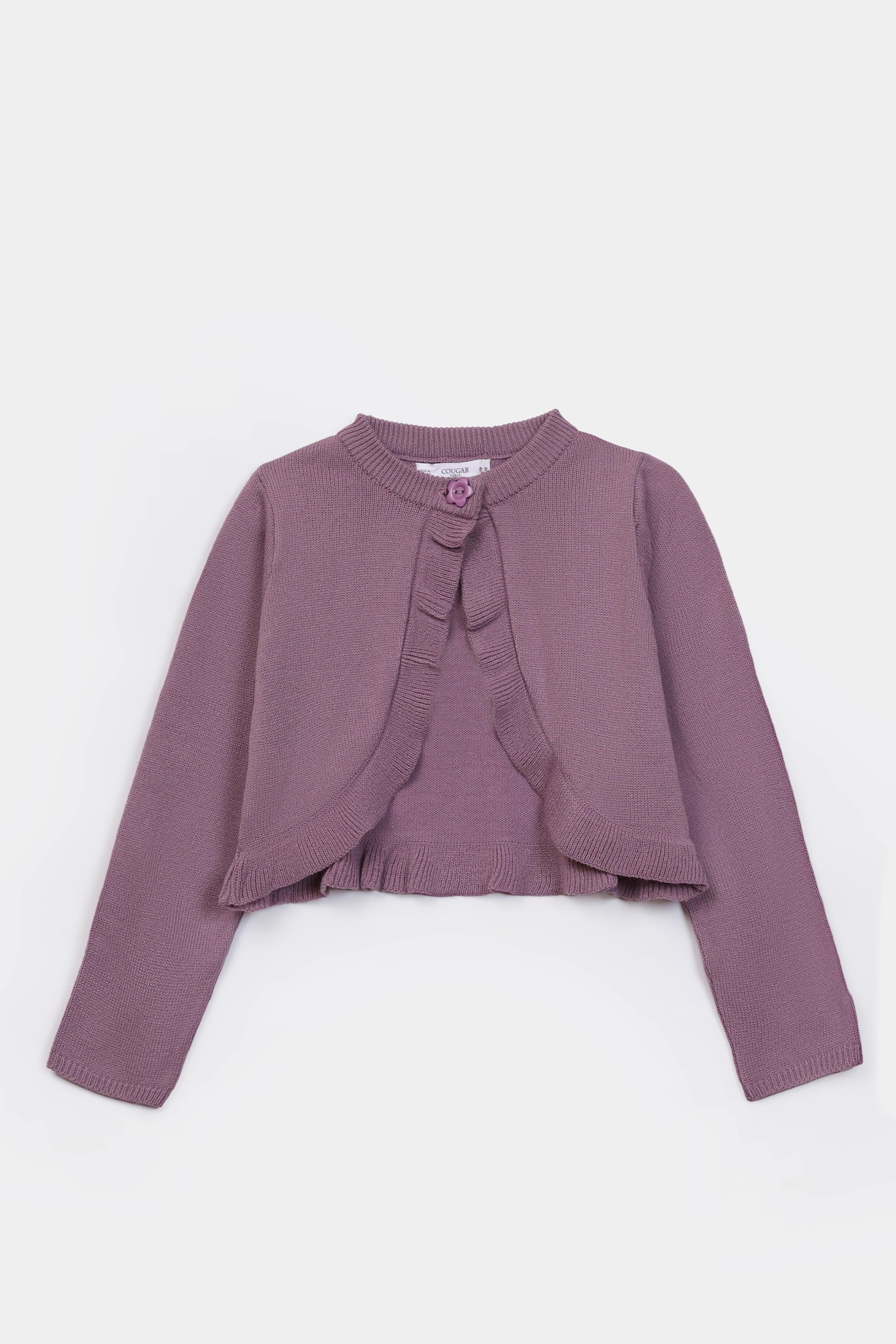 Frilled Cardigan - Cougar Clothing