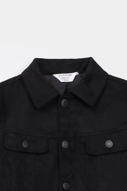 Faux Suede Jacket - Cougar Clothing