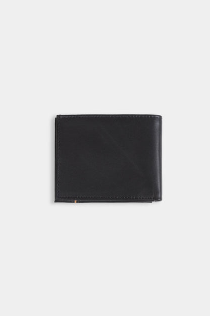 Contrast Striped Leather Wallet - Cougar Clothing