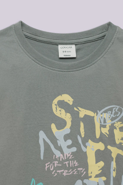 Street Style Graphic T-Shirt - Cougar Clothing