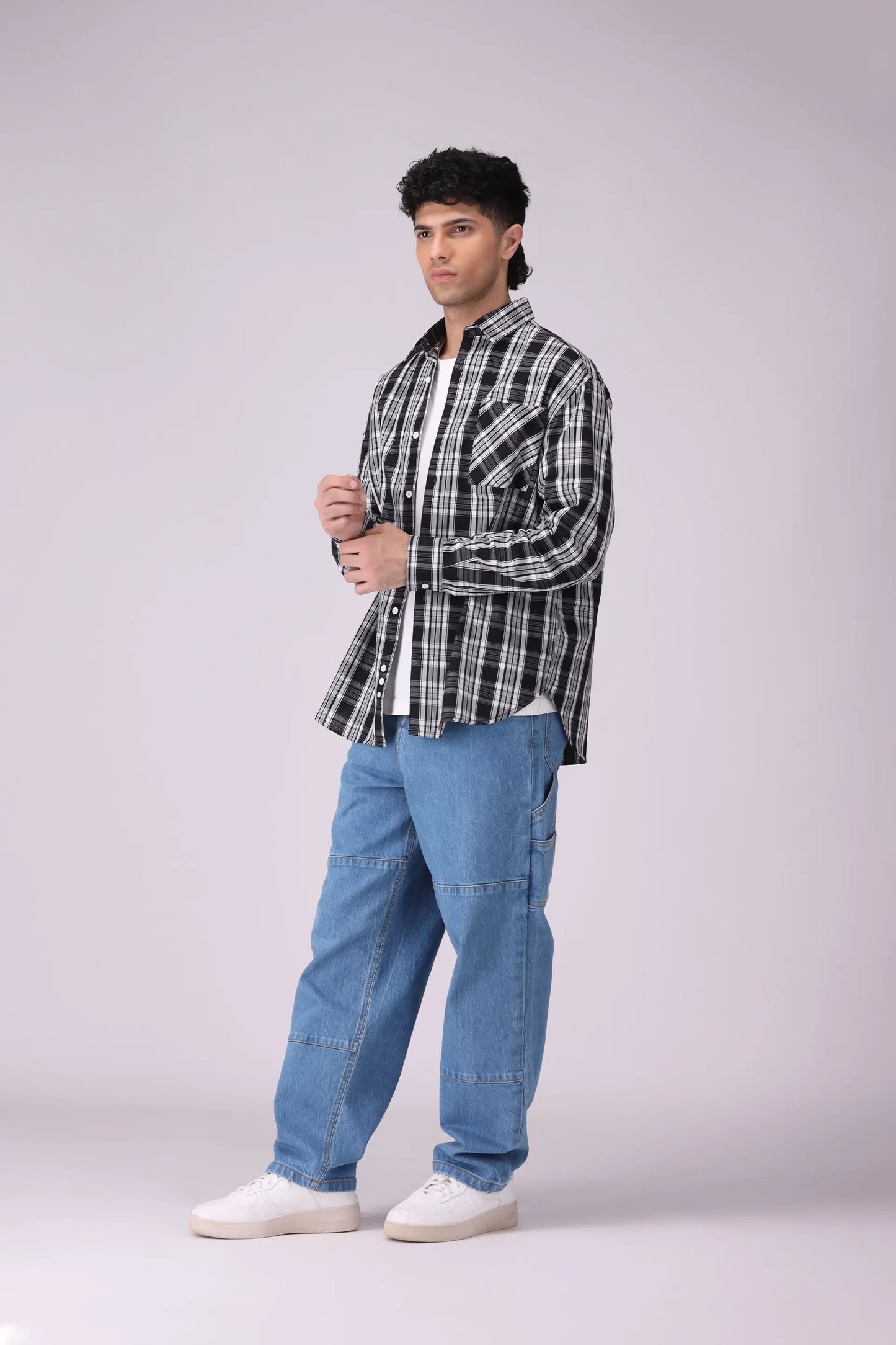 Relaxed Fit Check Shirt - Cougar Clothing