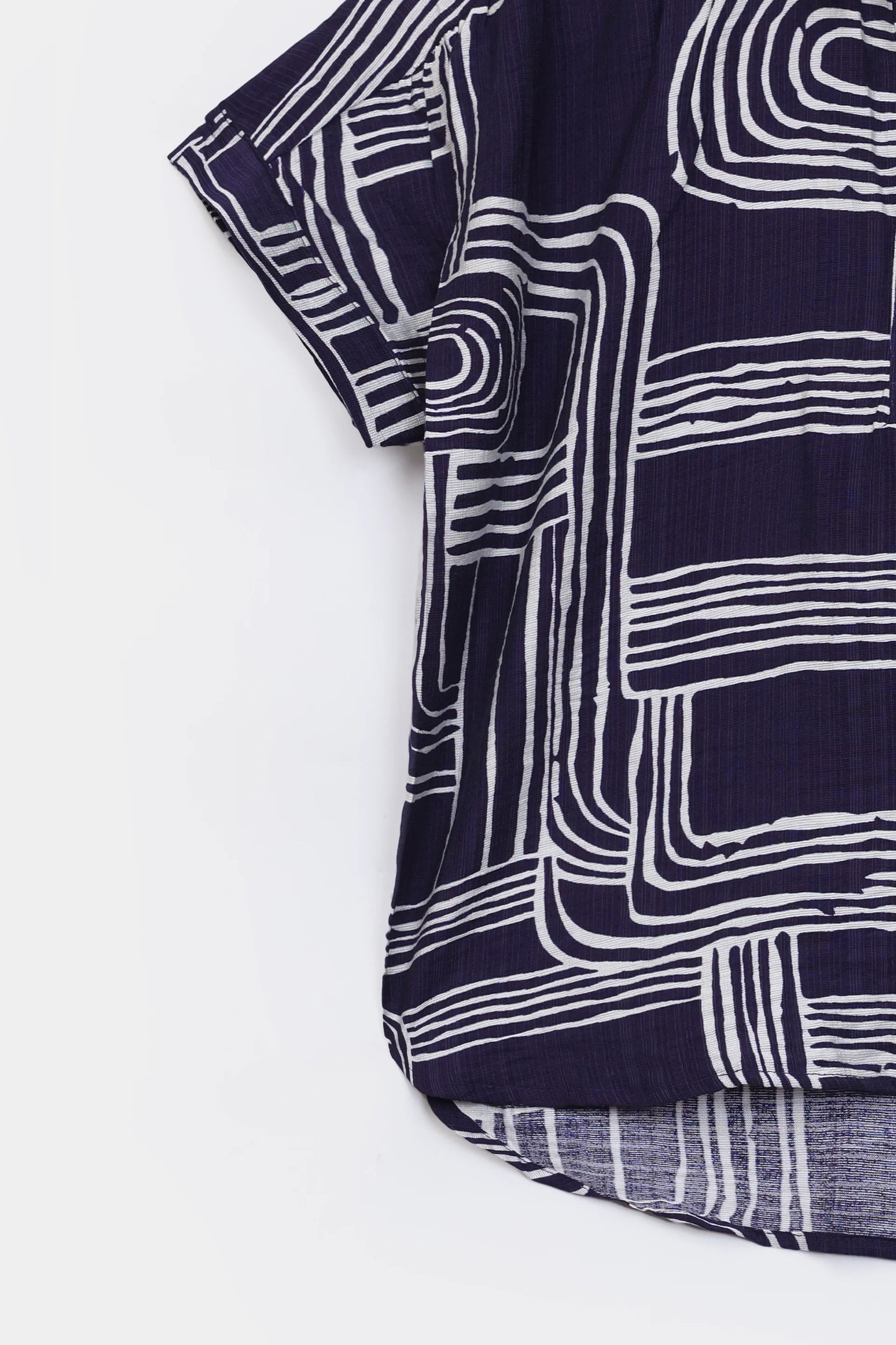 Abstract Printed Cotton Shirt - Cougar Clothing