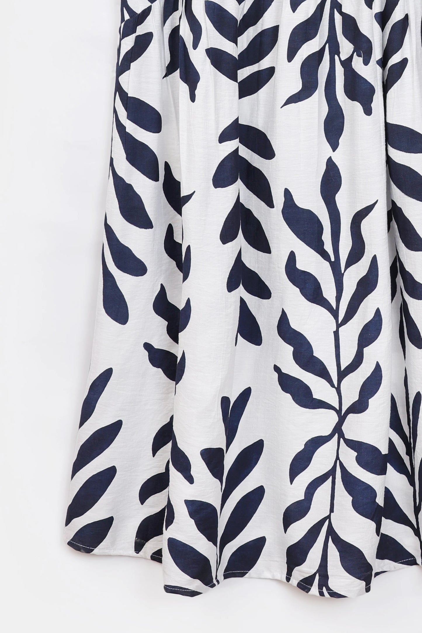 Printed Dress With Puff Sleeves - Cougar Clothing
