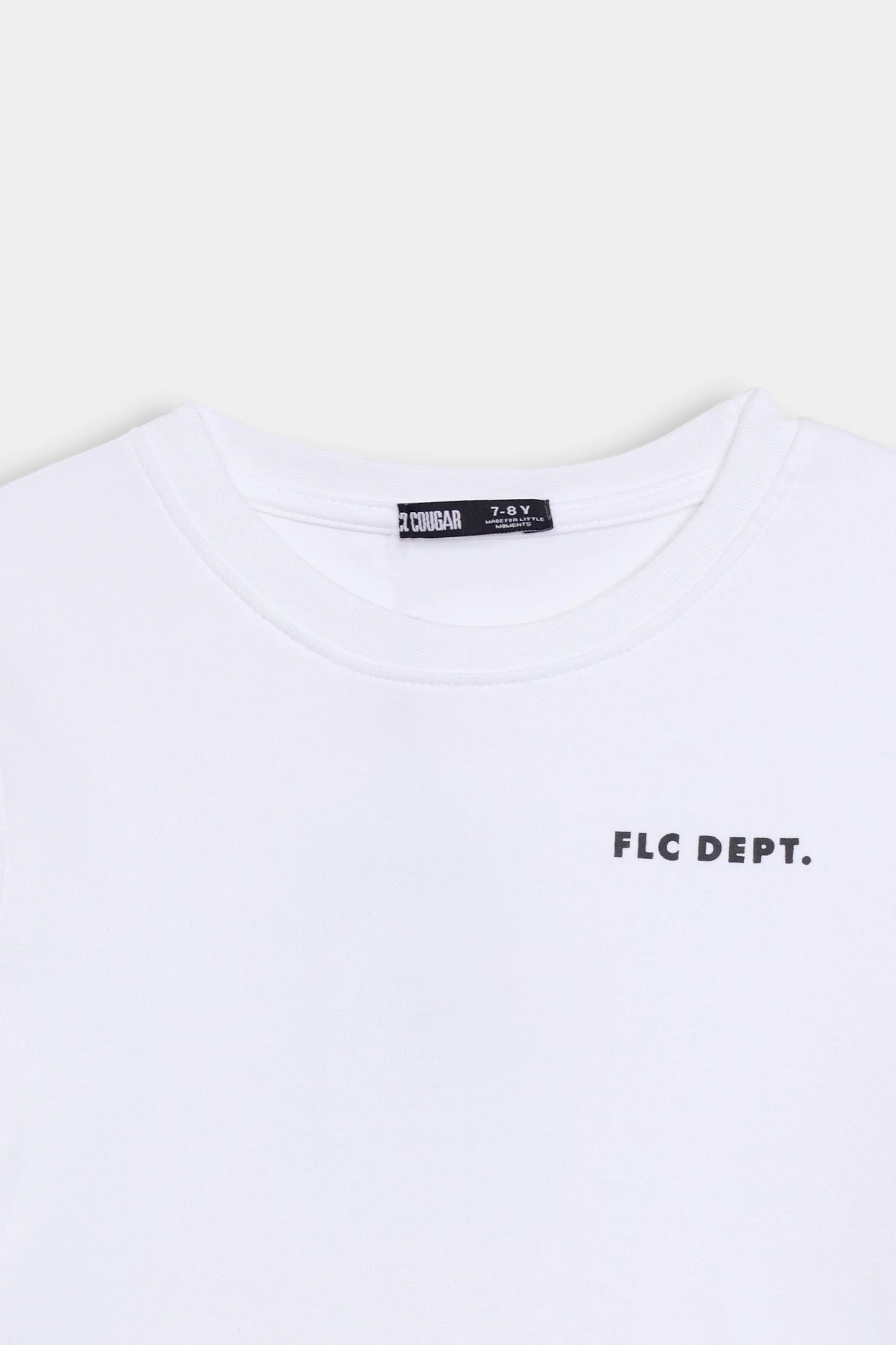 Text Print T-Shirt - Cougar Clothing