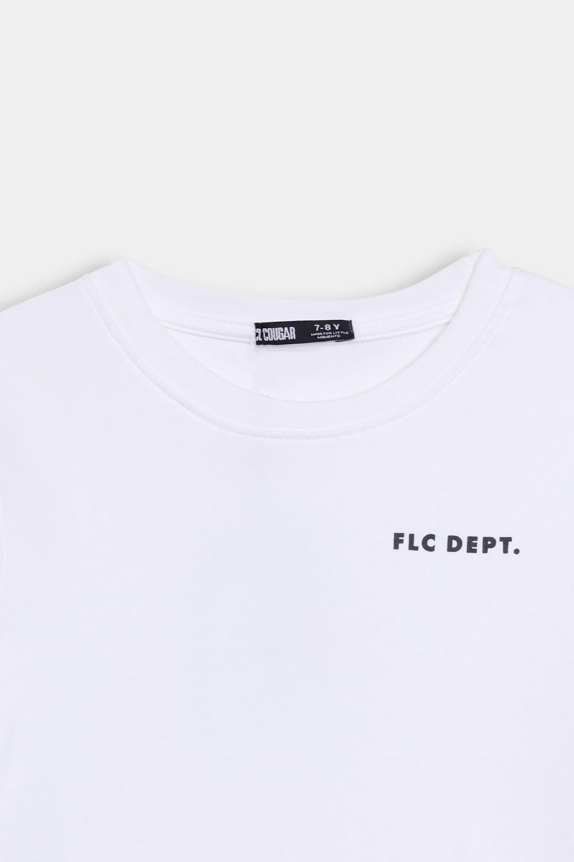 Text Print T-Shirt - Cougar Clothing