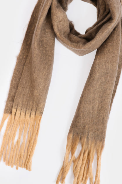 Plush Knitted Shawl - Cougar Clothing